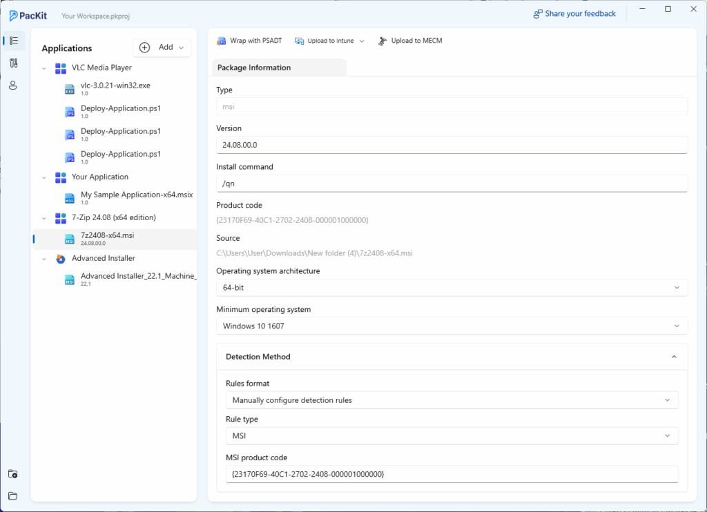 PacKit package management tool