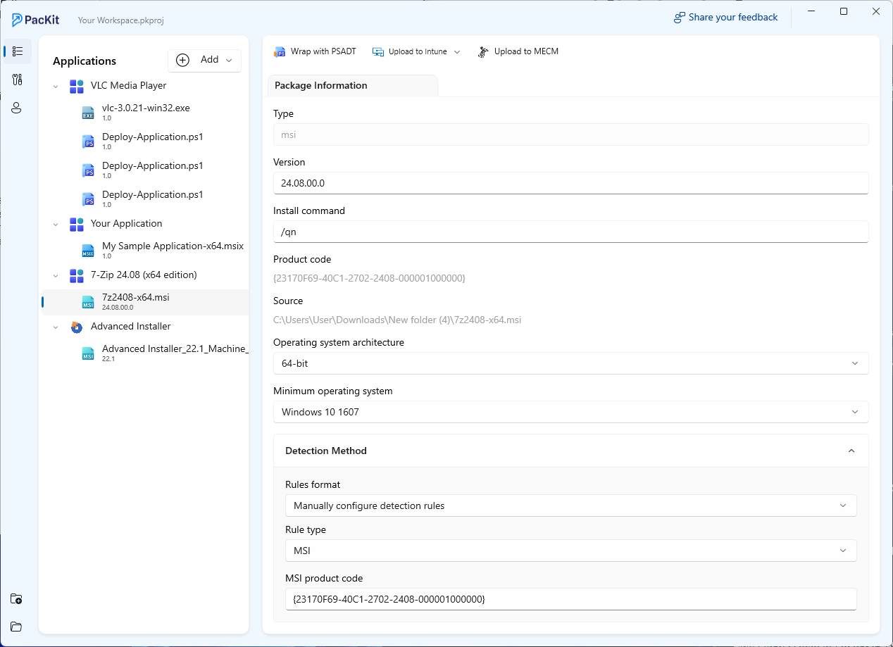 PacKit package management tool