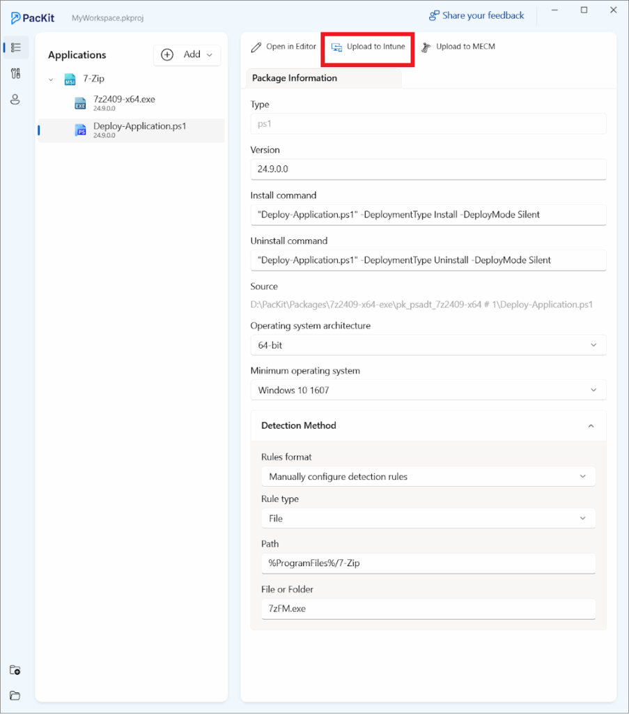 Wrap with PADT in PacKit