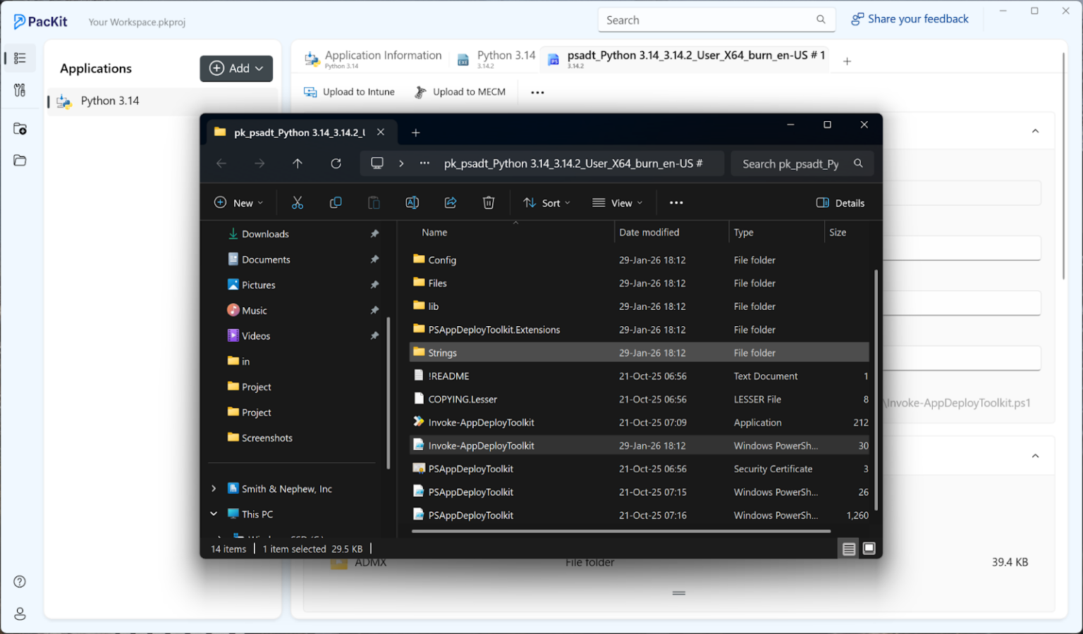 Create a Custom Python Installer with PacKit and PSADT - PacKit