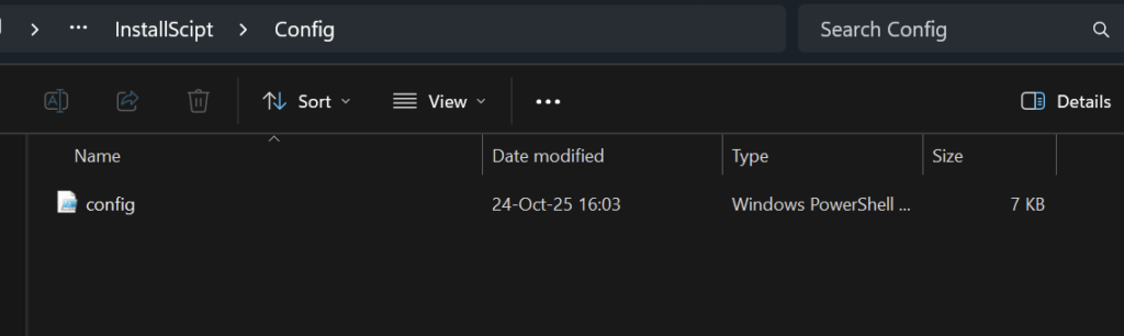 Edit the PSADT config file